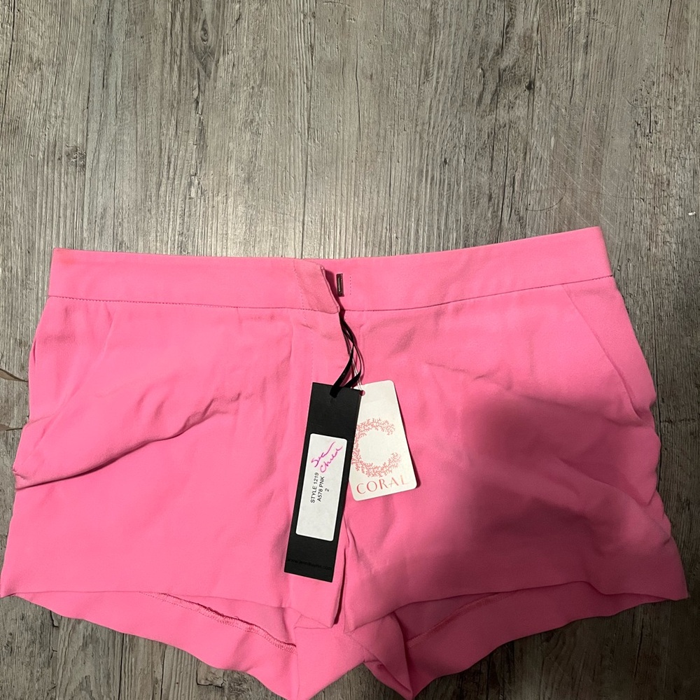 Jenni Kayne Coral High Waist Women's Shorts